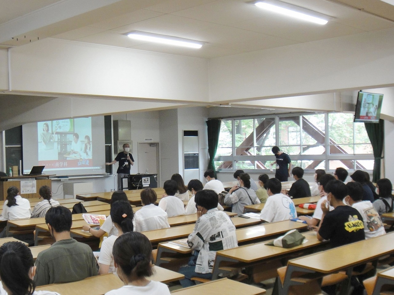 商学科イベント会場