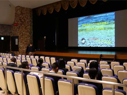 島根県立益田高校の大学見学と模擬講義
