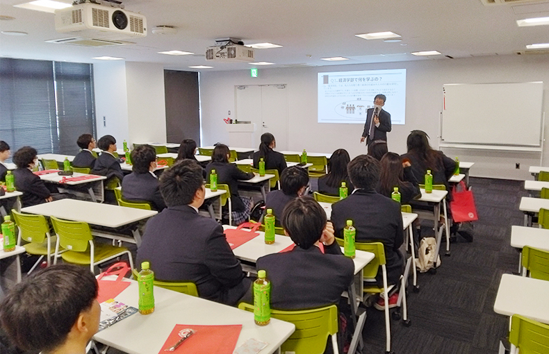 大阪府立福井高等学校見学