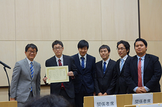 建築・環境デザイン学科川口将武講師の研究室の学生が「日本造園学会　平成２９年度全国大会　学生公開アイデアコンペ」で“佳作”を受賞