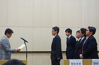 建築・環境デザイン学科川口将武講師の研究室の学生が「日本造園学会　平成２９年度全国大会　学生公開アイデアコンペ」で“佳作”を受賞