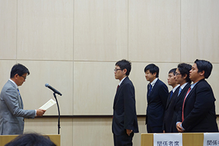 建築・環境デザイン学科川口将武講師の研究室の学生が「日本造園学会　平成２９年度全国大会　学生公開アイデアコンペ」で“佳作”を受賞