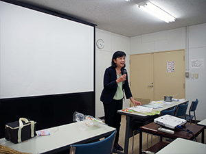 大阪産業大学環境理工学科の花田眞理子教授