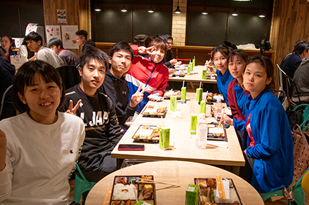 上海外国語大学女子バレーボール部スポーツ交流