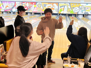 ゼミ対抗のボウリング大会