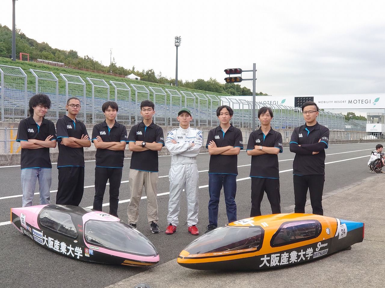 新エネルギービークルプロジェクト「2024Ene-1MOTEGI GP」に出場し